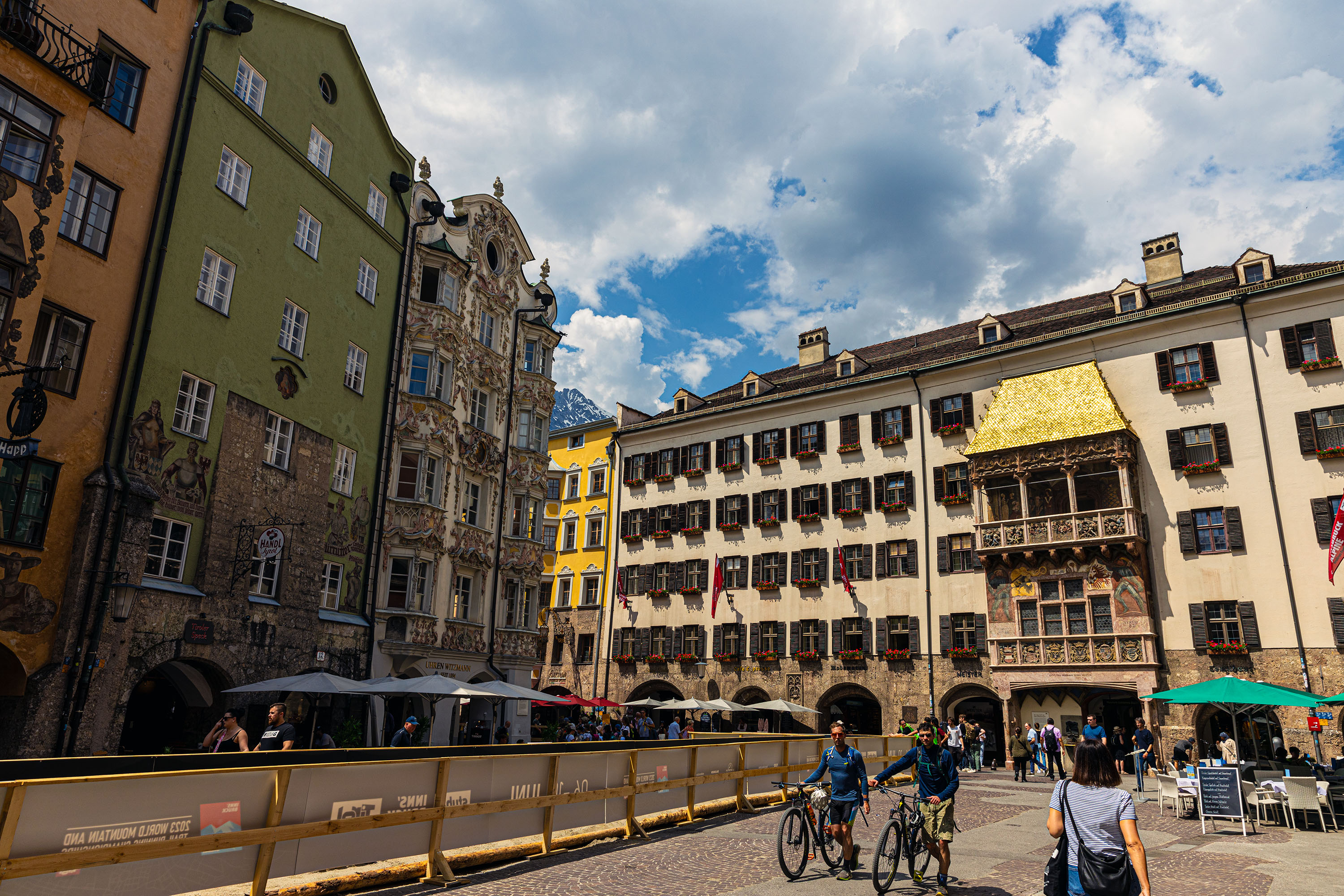 Innsbruck - das weltberühmte 'Goldene Dachl'